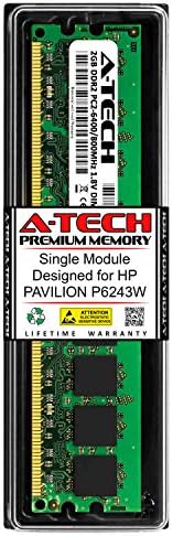 A-Tech 2GB זיכרון RAM עבור HP Pavilion P6243W | DDR2 800MHz DIMM PC2-6400 240 פינים שאינם ECC